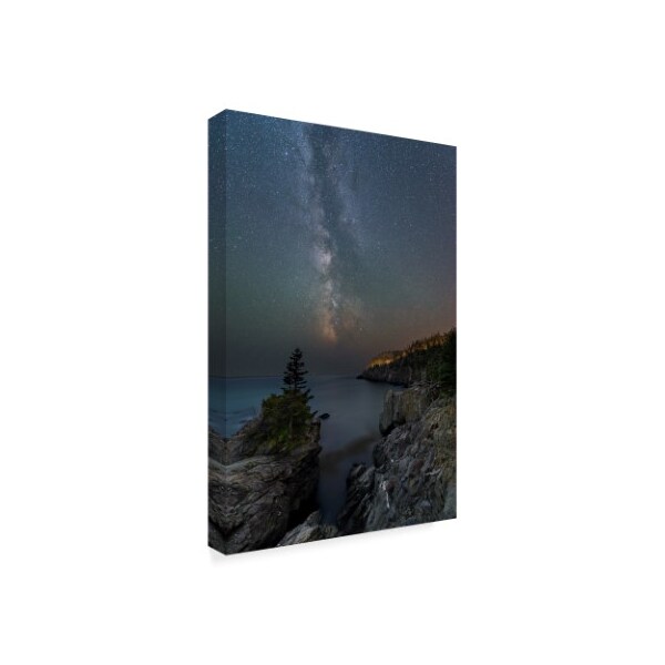 Michael Blanchette Photography 'Stars Over Quoddy Channel' Canvas Art,30x47